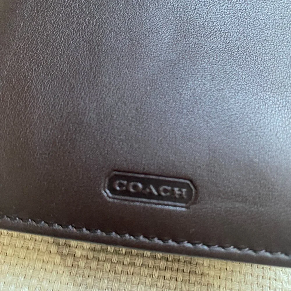 Vintage Coach Leather Palm Pilot Case NWOT